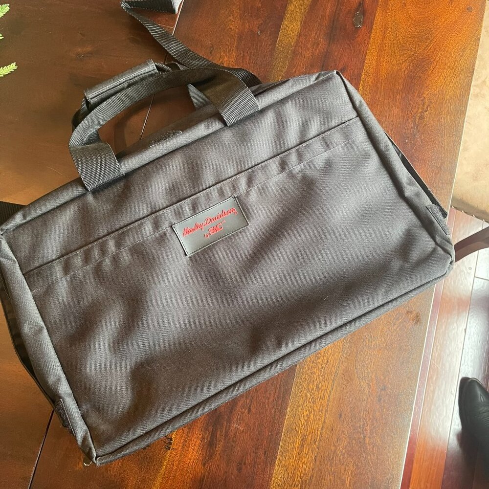 Harley Davidson by SAC Briefcase Travel Bag Sissy Bar Backrest Luggage
